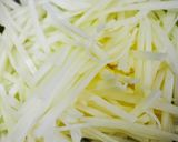 豆苗とじゃがいものエスニック炒め作り方1写真