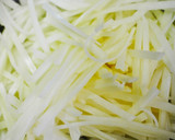 豆苗とじゃがいものエスニック炒め作り方1写真