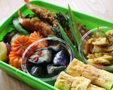 運動会にビビンバのおにぎらず弁当♪作り方14写真