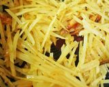 豆苗とじゃがいものエスニック炒め作り方5写真