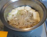 豆腐とえのきとねぎの煮物作り方3写真