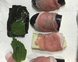 茄子の巻き肉揚げ＊むかごご飯付き作り方3写真