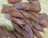 ワンポットパスタ☆トマトJでオクラナポリ作り方3写真