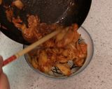 旨辛!!鶏キムチ丼♪作り方3写真