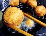 里芋と明太子のチーズinコロッケ作り方6写真