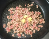 さつまいもと豚挽き肉の旨そぼろ作り方3写真