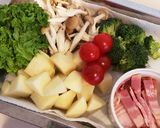 ハニードレッシングの甘〜い温野菜サラダ♡作り方1写真