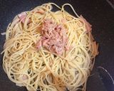 柚子胡椒の和風パスタ♪作り方4写真