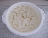 長いものごま味噌炒め作り方1写真