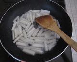 長いものごま味噌炒め作り方2写真