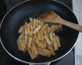 長いものごま味噌炒め作り方3写真
