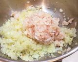 コリコリ食感がたまらないなんこつ鶏つくね作り方2写真