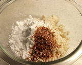 おからもちで♪蓮根のはさみ焼き　甘酢あん作り方1写真