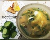 ニラ玉雑炊作り方3写真
