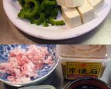 苦味の少ないゴーヤみそ味チャンプルー♪作り方1写真