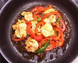鶏肉とピーマンのピリ辛オイスター炒め作り方7写真