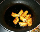 簡単♡ごぼう天の麺つゆバター炒め♡作り方3写真