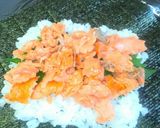 鮭バター醤油と大葉のおにぎらず✳美味し✌作り方3写真