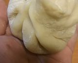 モチモチ地粉おやきのフライパン蒸し焼き作り方4写真