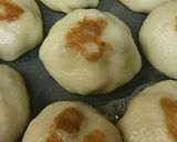 モチモチ地粉おやきのフライパン蒸し焼き作り方7写真