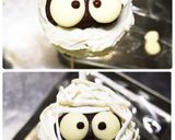 ハロウィンケーキポップフランケン&ミイラ作り方6写真