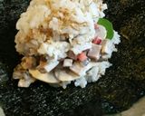紅茶豚マヨネーズのおにぎらず作り方5写真