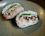 紅茶豚マヨネーズのおにぎらず作り方6写真