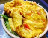 ガッツリ！カニカマ玉ご飯作り方5写真