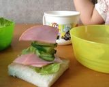 こどもと楽しい朝食♫サンドイッチ作り方9写真