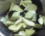 昨夜の砂肝炒めでスパゲッティ～？作り方2写真