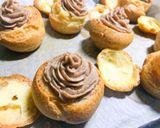 モンブラン風シュークリーム作り方25写真