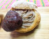 モンブラン風シュークリーム作り方27写真
