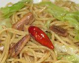 さんまの辛みそ煮缶でペペロンチーノ♪作り方6写真