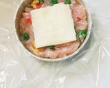 鶏ミンチとMIXベジタブルのチーズバーグ作り方7写真