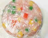 鶏ミンチとMIXベジタブルのチーズバーグ作り方9写真