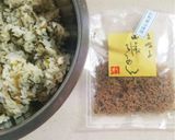 簡単♪高菜&じゃこのおにぎり作り方1写真