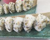 簡単♪高菜&じゃこのおにぎり作り方3写真