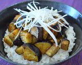 超簡単♡茄子丼♪作り方5写真