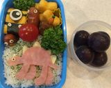 恐竜！ステゴサウルお弁当♪ミニオンもね♪作り方4写真