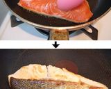 秋鮭キノコ☆味噌クリーム１Ｐパスタ！作り方2写真