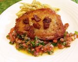 鶏モモ肉のソテー サルピコンソース作り方4写真