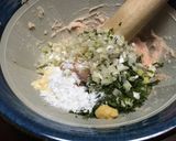 チーズINつくね作り方4写真