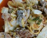 ランチに簡単キムチうどん♪作り方1写真