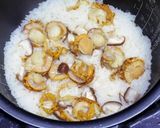 ベビーホタテを使って☆簡単ホタテご飯☆作り方3写真