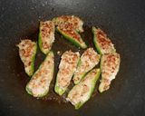 和風✿ピーマンの肉詰め作り方5写真