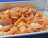 ねりゴマぽん酢 ☆ サテー(焼き鳥)風作り方1写真