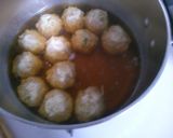 簡単 和食♪ 豆腐の団子汁 高野豆腐で！作り方9写真