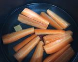 簡単◎材料3つで人参グラッセ作り方1写真