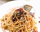 娼婦のパスタ・プッタネスカは大人の味作り方8写真