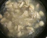 もつ鍋…のような鶏皮鍋☆作り方2写真